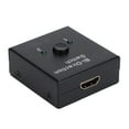 thumbnail image 4 of HD Multimedia Interface 2 In 1 Out Box, Wide Compatibility Metal Structure  HD Multimedia Interface Splitter Plug and Play  for PC for, 4 of 7