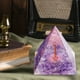 thumbnail image 5 of Fiudx Torre de Energía de Cristal, Pirámide de Piedra Triturada Natural, Acabado Liso Multicolor, Curación y Atracción de Riqueza, Decoración para Sala de Estar U Oficina, Regalo Exquisito, Juego de, 5 of 5