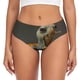 thumbnail image 1 of Balery Surreal Weightlifting Snail Ropa Interior de Algodón para Mujer con Dibujo – Braguitas Cómodas y Elásticas, Estilo Clásico-X-Large, 1 of 6