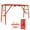 Scaffolding, variant on Muweixin Portable Scaffolding Platform, Foldable 5-Level Adjustable Work Bench with Reinforced Hinge, Non-Slip Feet for Home Improvement, Decoration