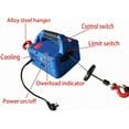 thumbnail image 2 of PreAsion Portable 3in1 Electric Hoist Wired and Wireless Remote Control Hoist Winch for Industrial Crane Lifting Load 992Lb Lift Height 25 Ft, 2 of 10