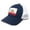 Navy/White, variant on California Flag Hat for Men and Women – The Golden State Snapback Trucker Baseball Cap by International Tie (Black/White)