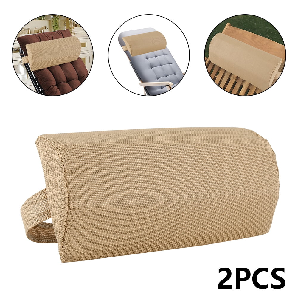 Duety Lounge Chair Lounger Pillow, With Elastic Band, Neck Pillows