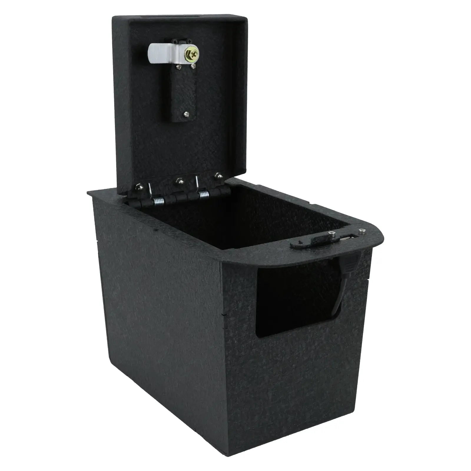 Console Safe Gun Safe for Car, WASAI Premium In-vehicle Console Gun Vault Lockbox Compatible with 2020-2023 Toyota RAV4 with Heavy Gauge Plate Steel, 4 Digit Combination Lock with Key.