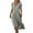 FY1_Gray, variant on Summer Dresses for Women Casual V Neck Short Sleeve Maxi Dresses Swing Loose Fit Beach Vacation Dress Long Dresses