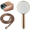 thumbnail image 3 of ABS Round Hand Held Rainfall Showerhead Handheld Shower Head Set 3 Spray Massage Spa Showerhead with Shower Hose, 3 of 3