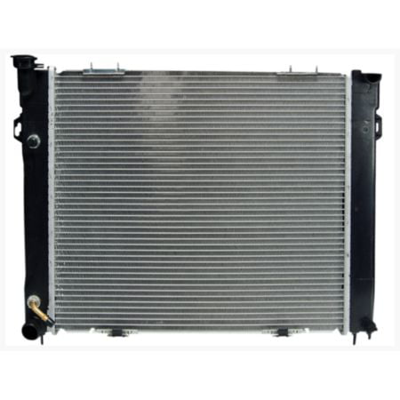 TYC 13064 Chrysler Town and Country 1-Row Plastic Aluminum Replacement Radiator 