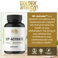 thumbnail image 5 of Golden After 50 BP-Activate - Nitric Oxide Supplement with Essential Amino Acids - Blood Circulation and Heart Health Support Supplement - 800mg L Arginine, AAKG, L Citrulline, 5 of 6