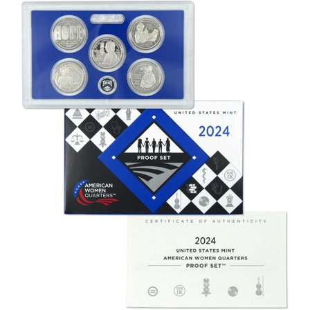 2024 American Women Quarter Clad Proof Set U.S. Mint OGP COA