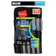 thumbnail image 4 of Men's FreshIQ Comfort Flex Waistband Striped Boxer Brief 5-Pack, 4 of 5