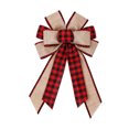 thumbnail image 5 of 1Pc Merry Christmas Bow Xmas Tree Hanging Ornament for Home Christmas Decorations Wedding New Year Party DIY Gifts Supplies, 5 of 5