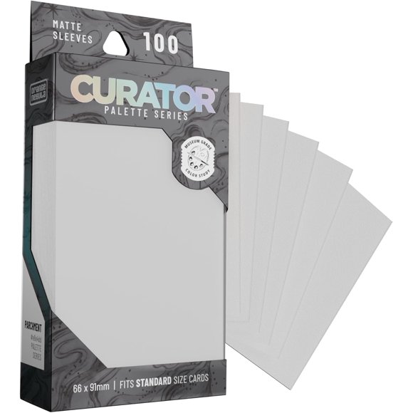 Curator™ Palette Sleeves: Parchment (White)