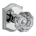 thumbnail image 1 of Baldwin PSCRYTAR152 Matte Antique Nickel Crystal Passage Door Knob Set, 1 of 1
