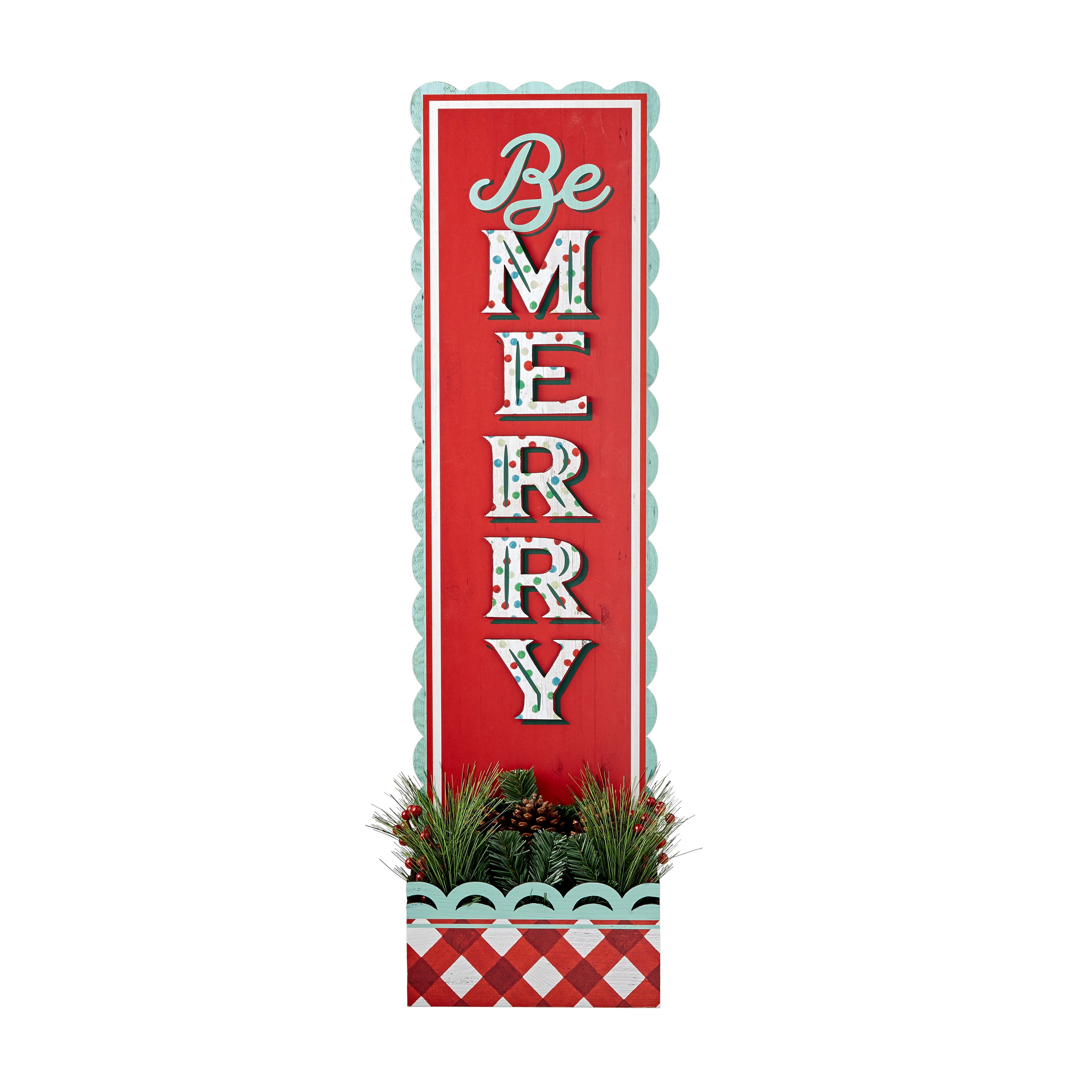 The Pioneer Woman Porch Sign, Be Merry