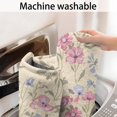 thumbnail image 5 of Pioneer Flower Floral Print Pattern Bathroom Rugs Mat, Non Slip Microfiber Bathroom Rug with Rubber Backing, Soft Mats for Bathroom Floor Tub Shower, 20"x32", 5 of 5