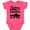 Vintage Hot Pink, variant on Inktastic Future Submariner Like Daddy Boys or Girls Baby Bodysuit