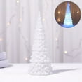 thumbnail image 3 of Lighted Christmas Tabletop Tree Decor - Colorful Lighting Battery Operated - Acrylic LED Desktop Xmas Tree Night Lamp Table Top Decoration for Centerpieces Window Desk, 3 of 6