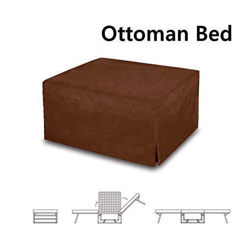 From storage stools to ottomans, browse our selection online at walmart.ca. space innovations folding ottoman sleeper guest bed 2nd generation safe comfortable and durable updates brown twin