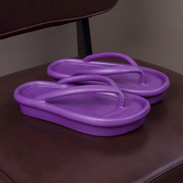 Pareja Mujeres Hombres Chanclas ortopédicas Soporte Suave Tanga Almohada Sandalias gruesas Zapatillas Wmkox8yii hj789