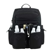 Eastsport Utility Diaper Backpack Bag with Changing Pad and Black Finish