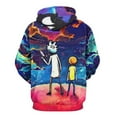 thumbnail image 3 of Rick And Morty Unisex Sweatshirts Loose Pullover Sweater Hooded Hoodie 3D Printing Jacket Winter Fall Clothes 4XL, 3 of 7