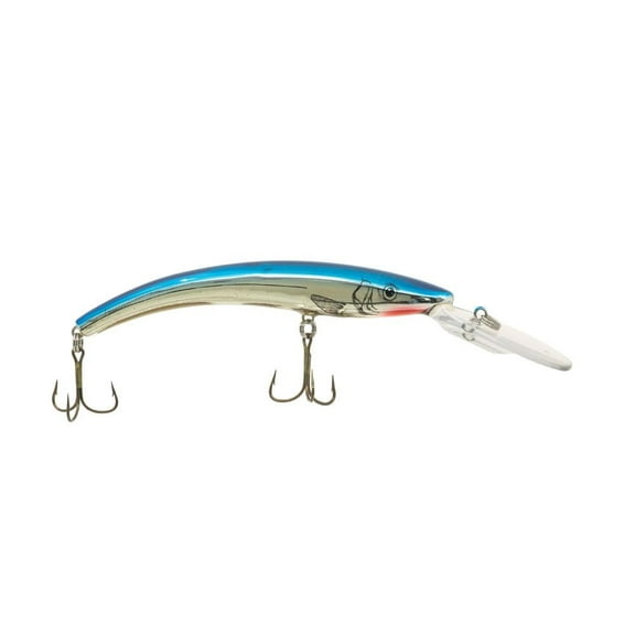 Reef Runner 800 Series Deep Divers Fishing Lure Hard Bait Crank Bait 6-3/16"Chrome Blue 800-04