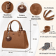 thumbnail image 3 of "Bolsas Para Dama Moda Bolsas Tote Con Dos Correas De Hombro Lab.G. Marron ", 3 of 5