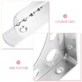thumbnail image 3 of YOSADIER Soporte De Metal Para Estantes Robusto Color Plata Ideal Para Exhibir Plantas Y Objetos, 3 of 7
