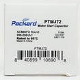 thumbnail image 4 of Packard PTMJ72 Motor Start Capacitor. 72-88 MFD UF / 220-250 VAC, 4 of 4