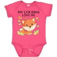 thumbnail image 3 of Inktastic My Cousins Love Me Little Fox Boys or Girls Baby Bodysuit, 3 of 5