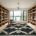 thumbnail image 2 of ODIKA 9'x12' Washable Area Rug Halloween Mystical Sage Mushroom Curling Vine Artifact Witchy for Master Suite, California King, Under Bed, Non-Shedding, Easy Care, 2 of 7