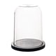 thumbnail image 1 of Vitrina de campana de cristal transparente con cubierta de cúpula, vitrina vacía con cubierta antipolvo 26 cm x 31 cm, 1 of 9
