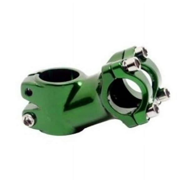 New BMX Fixie Racer Alloy Handlebar Stem - Green, 8 x 2 in.