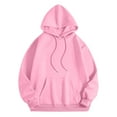 thumbnail image 4 of Hauaitttt Hoodies for Women Word Graphic Sweatshirts for Women Vintage Hoodie Trendy Sweatshirts Preppy Clothes Long Sleeve Sweatshirt Tops Extra Long Hoodies Women Casual Hoodie Dress Women Cute, 4 of 5
