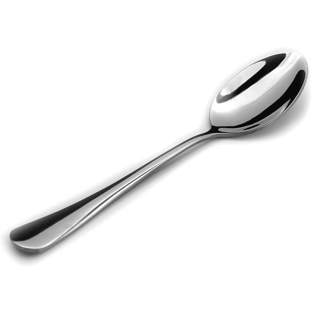Juego de cucharillas Hiware de acero inoxidable para lavavajillas de 12 piezas y 17 cm