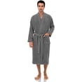thumbnail image 1 of Men's Robe, Turkish Cotton Terry Kimono Bathrobe, 1 of 6