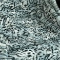 thumbnail image 2 of Plutus Green Luxe Lash Faux Fur Luxury Throw Blanket, 2 of 3