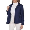 thumbnail image 4 of Goodtrade8 Warm Jackets for Women Zip up Fleece Jacket Long Sleeve Solid Color Casual Collared Pocket Womens Tops for Winter, 4 of 9