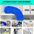 thumbnail image 2 of 2Pcs Extendable Feather Duster With Duster Brush Head For Cleaning Spider Webs Cars Blinds Ceilings Fans Household Cleaning Tool, 2 of 9