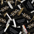 thumbnail image 2 of 210 pcs 100th Birthday Candy Milestone Elegant Birthday Bash Assorted Wrapped Chocolate Miniatures and Milk Chocolate Gold Foil Ball Mix (4.86lb), 2 of 7