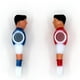 thumbnail image 5 of 4 Uds. De plástico de mesa, jugador de fútbol, juegos de fútbol, Mini muñeca humanoide, 5 of 7