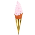 thumbnail image 4 of KAKOWELY Cono de helado artificial, modelo de helado falso, simulación de postre, modelo de exhibición de cono de helado falso, 4 of 5