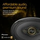 thumbnail image 3 of Altavoces para coche Pioneer TS-A1081F, 2 vías, coaxiales, 4 pulgadas, 3 of 6