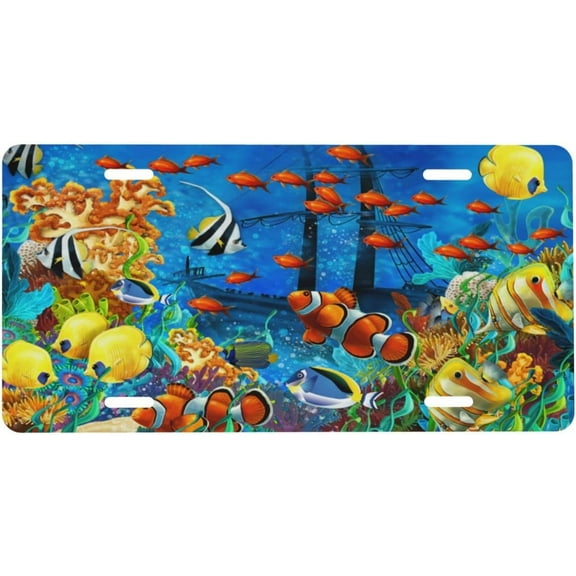 Licensed Vampire Cute Bat License Plate Front Metal Car Plate 6×12 Inch Aluminum Noverlty License Plate Decorative Car Vanity Tag Plates Gifts