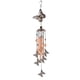 thumbnail image 2 of Fiudx Carillón de Viento de Madera con Forma de Búho, Tubos de Aleación de Hierro Galvanizado, Sonido Relajante, Elegante Decoración para El Hogar y El Jardín, Fácil de Colgar, para Uso En Interiores, 2 of 3