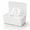 White, variant on Wipes Dispenser,Wipe Holder for Baby & Adult,Reusable Wipes Case,Flushable Wipe Box with Sealing Lid(Blue)