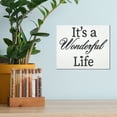 thumbnail image 6 of JennyGems Christmas Decorations, It's a Wonderful Life, 7.25x6 Inch Wood Sign, Wall Decor, Farmhouse Country Home Decor, Inspirational Gifts, Motivational Signs, American Made, 6 of 8