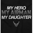 thumbnail image 2 of US Air Force Hero Airman Daughter Romper Boys or Girls Infant Baby Brisco Brands 12M, 2 of 6
