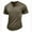 1 Army Green, variant on bnaln Men's Shirts Casual Henley Shirts Classic Button Cotton Short Sleeve T-Shirt Summer Basic Solid Color Henry Shirt Lightweight Tees Tops