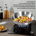 thumbnail image 3 of 304 Stainless Steel Multi Layer Wok Stir Fry Pan with Non Stick Coating and Detachable Handle Compatible with Induction, Gas, Electric Ceramic, and Halogen Stoves, 3 of 7